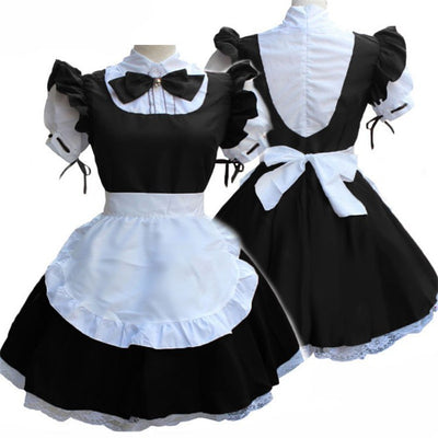 Anime bow retro dress