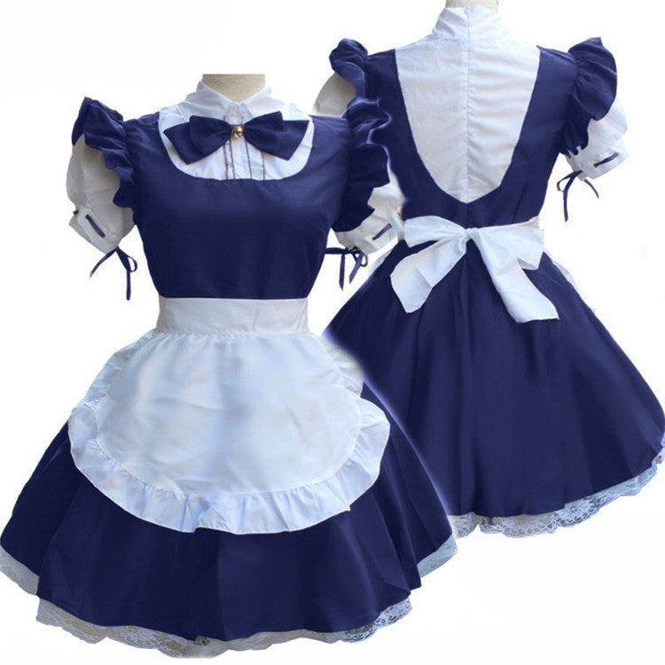 Anime bow retro dress