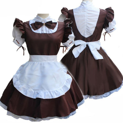 Anime bow retro dress